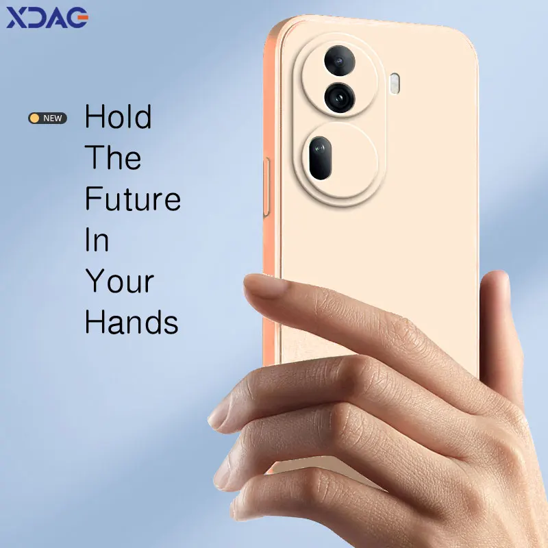 Premium Liquid Silicone Shockproof Phone Case with Internal Flocking