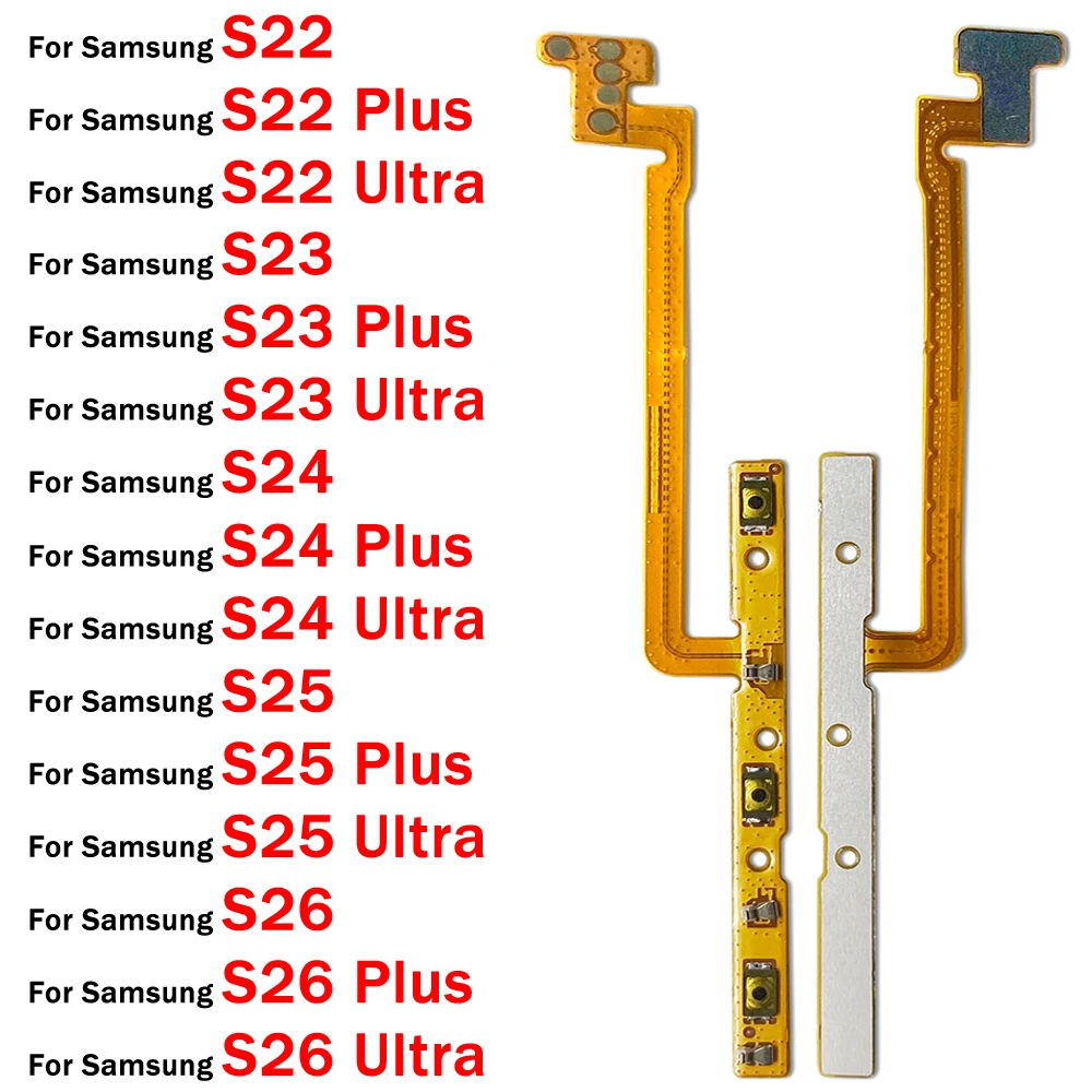 Enhanced Power and Volume Button Flex Cable for Samsung Galaxy Series