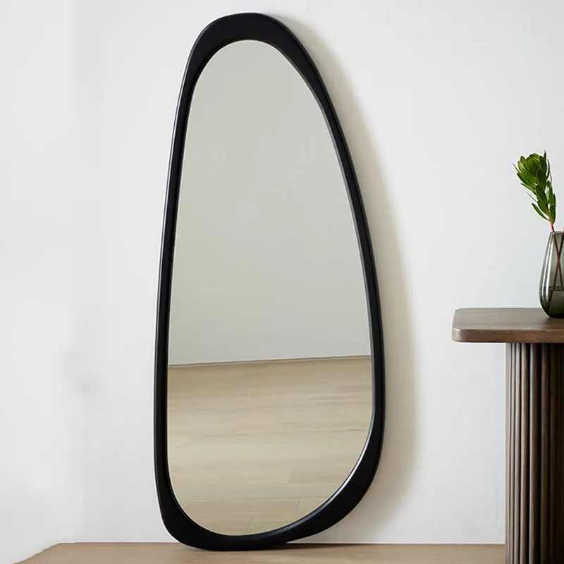 

Long Decorative Mirrors Nordic Bathroom Makeup Irregular Mirror Floor Living Room Wall Espejo Decorativo Pared Wall Decor