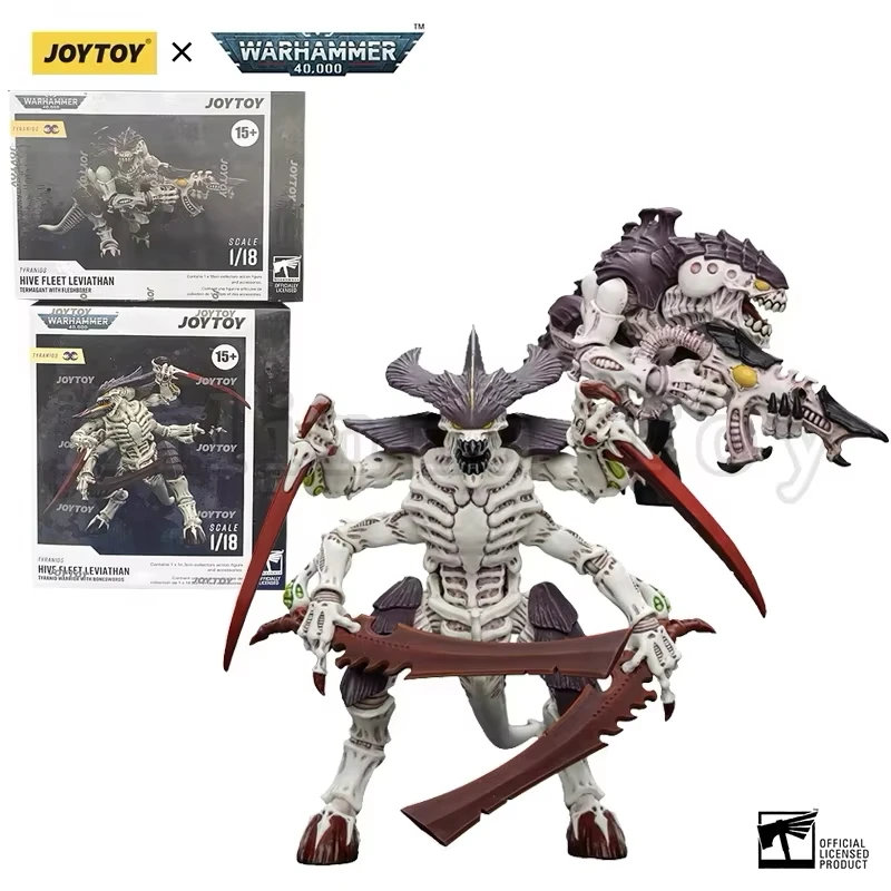 Action Figure Warhammer 40.000 JOYTOY 1/18 - Set Tyranids Flotta Alveare Leviatano (6 Figure) - Collezionismo Per Adulti E Ragazzi 15+