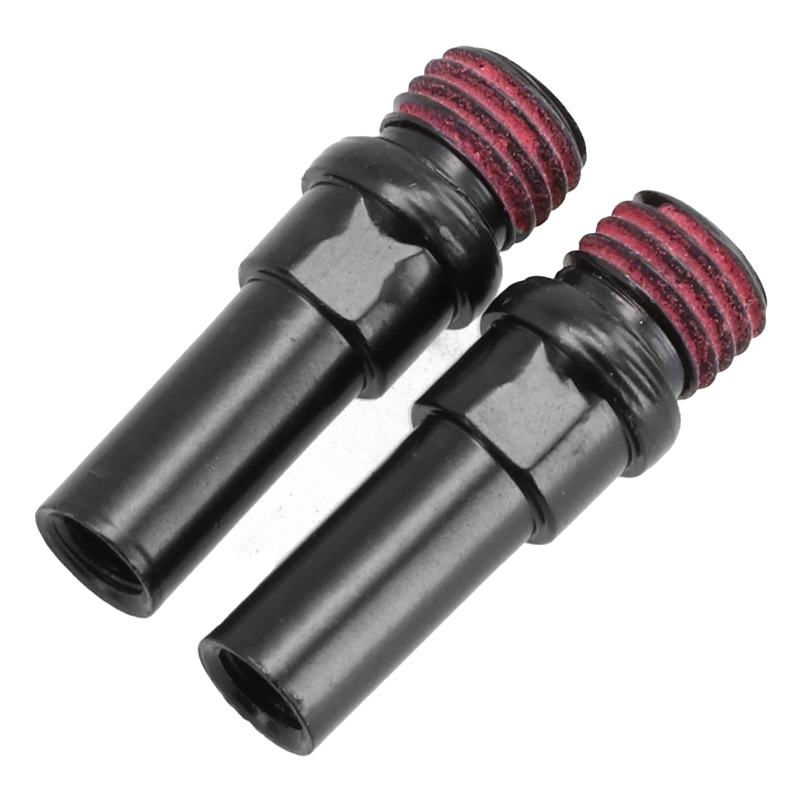 Fahrradbremssäule, Anti-Lose-Kleber, hochfester Stahl, V-Brake-Befestigungsschraube, schwarz, 2er-Pack Säulenschraube, leicht zu verriegeln – Detail 3