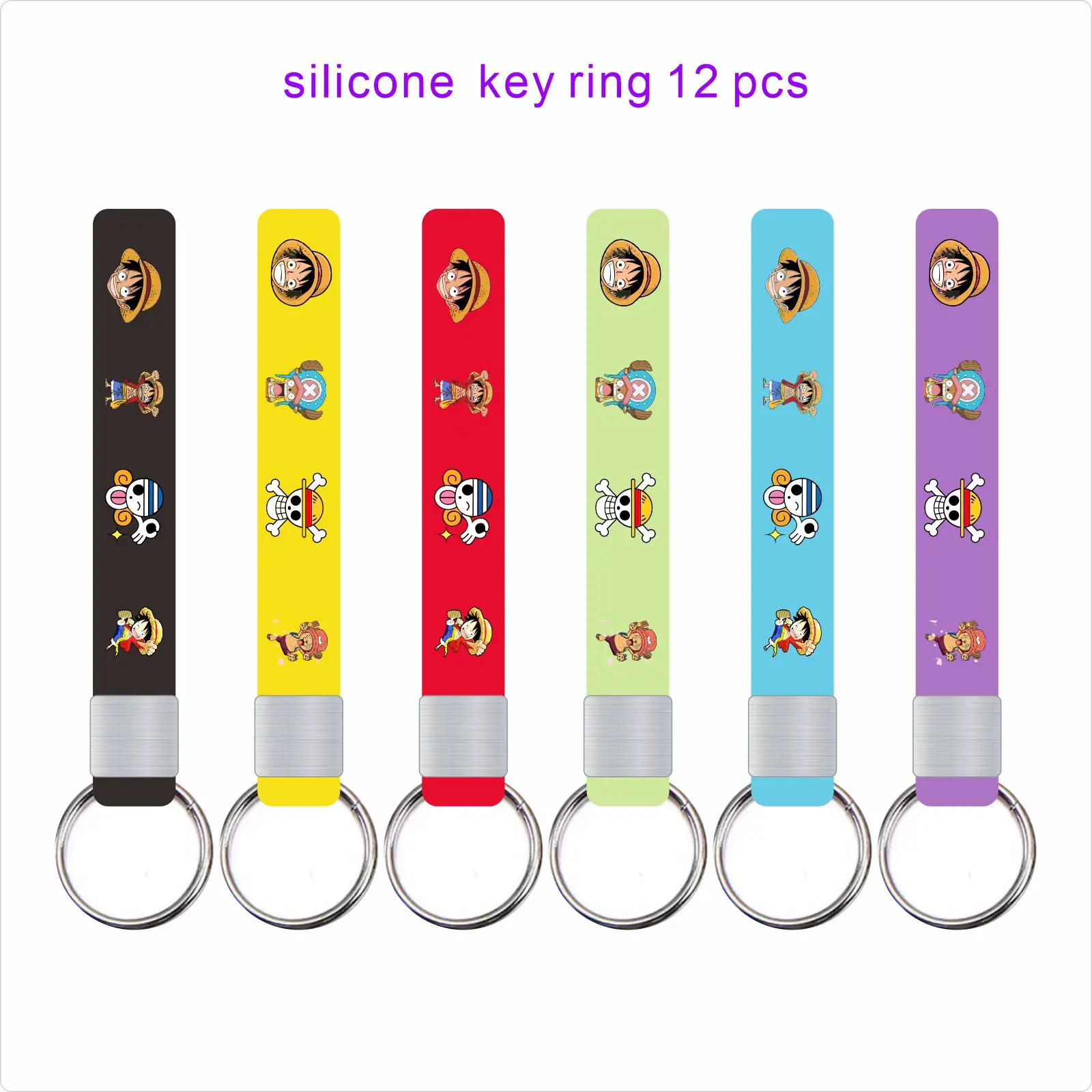 One Piece Birthday Party Favors One Piece Collectible Model Gifts Slap Bracelets Kids Goodie Bag Fillers Party Supplies Decorati