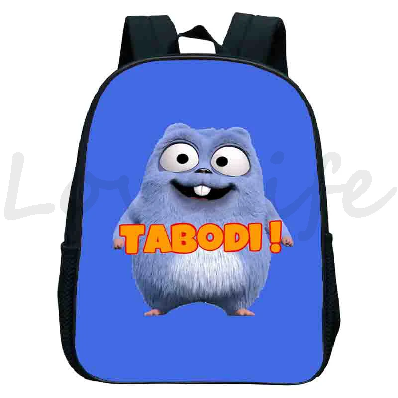GRIZZY AND THE LEMMINGS Backpack for Boys Girls Kindergarten School Bags Children Cartoon Lemmings Bear Rucksack Kids Bookbags 2