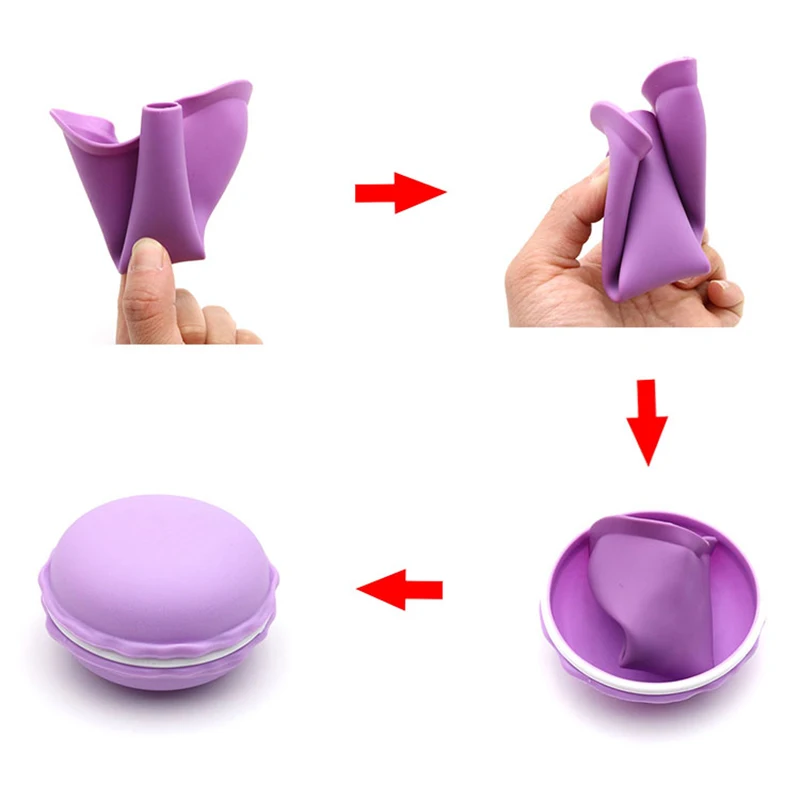 Women Portable Urinal Outdoor Travel Camping Female Urinal Soft Silicone Urination with Box Standing Toilet Emergency TMZ 3