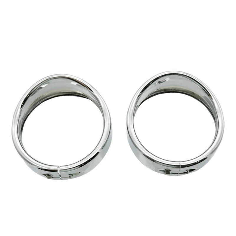 

Для туристических дорог, короля электрики, скользящая хромированная головка, отделочное кольцо для лампы, 4,5 дюймов, противотуманное триммерное кольцо