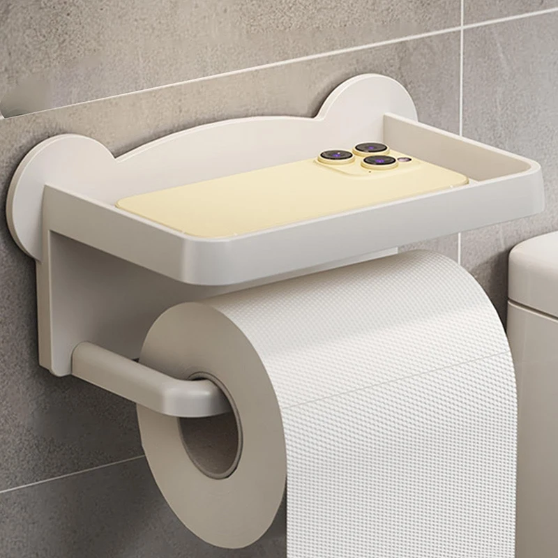 Toilet Paper Holder Wall-Mounted toilet paper holder Tissue Rack Bathroom Tissue Bathroom Accessories