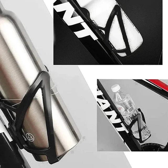 Bike Water Bottle Holder - Lightweight Cage for MTB/Road Bike, Anti-Slip Universal Fit 6