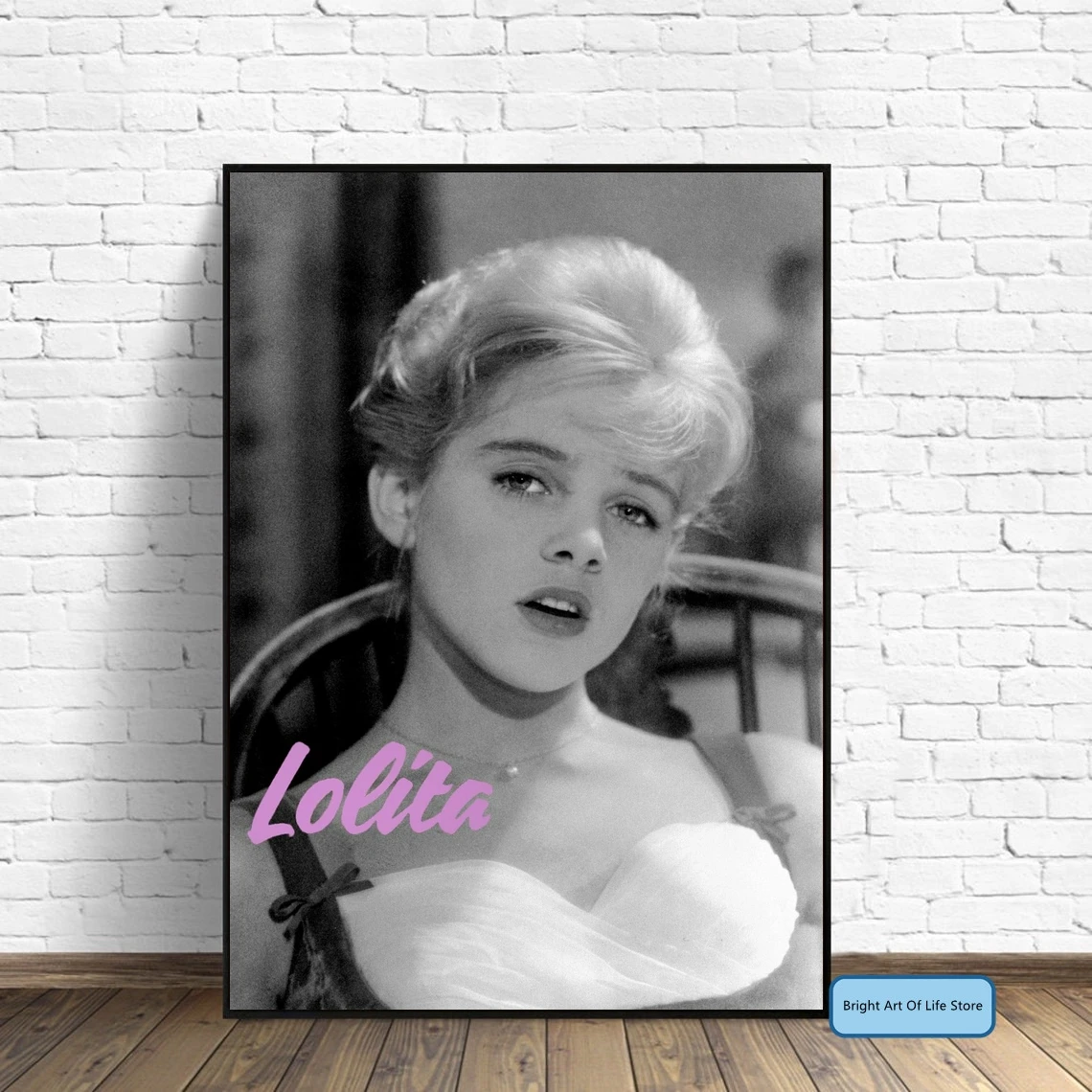 

Lolita (1962) Movie Poster Cover Photo Print Canvas Wall Art Home Decor (Unframed)