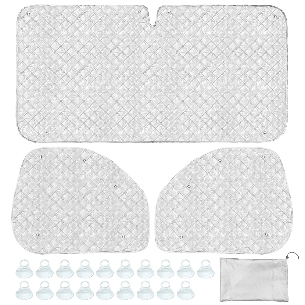 Car Internal Thermal Sunshade Blinds Kit 2