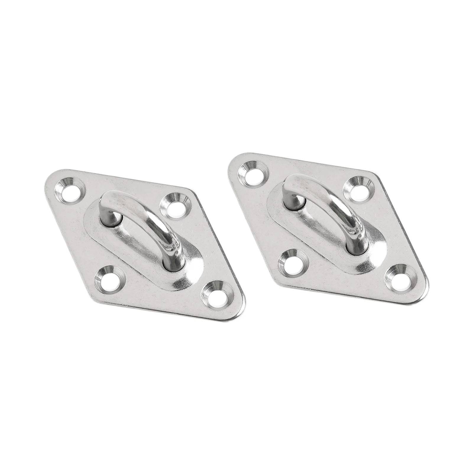 Description Picture 5 of itemHanging Hook Staple Ring Wall-Hook Heavy Duty Fixed Pad-Eye Plate Deck Door Buckle U-Shaped Ceiling Mount Hardware Tools
