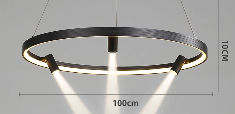 Description Picture 4 of itemModern dine dining room Pendant lights indoor lighting Ceiling lamp hanging light led Chandeliers for living room indoor lightin