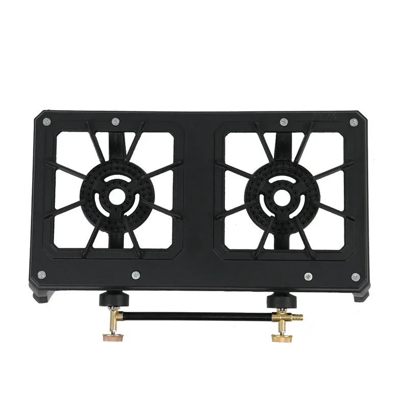 Cast Iron Household Large Firepower Natural Gas Stove Outdoor Camping Barbecue LPG Stove 3