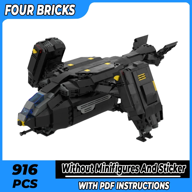 

Popular Game Model Moc Building Bricks Diver Pelican Shuttle Technology Modular Blocks Gifts Christmas Toys DIY Sets Assembly