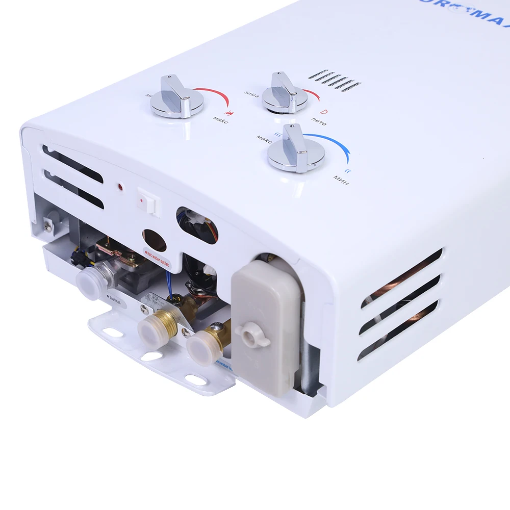 Wholesale Selling 6L Portable Camping LPG Gaz Geyser RV High Quality Natural Gas Tankles Water Heater 5