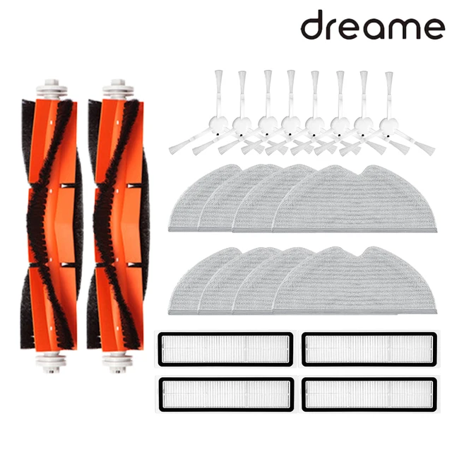Xiaomi Dreame D9 Dreame Bot L10 Pro Main Side Brush Mop Cloths Hepa Filter Trouver Robot LDS Vacuum-Mop Finder Spare Parts White Suit 2