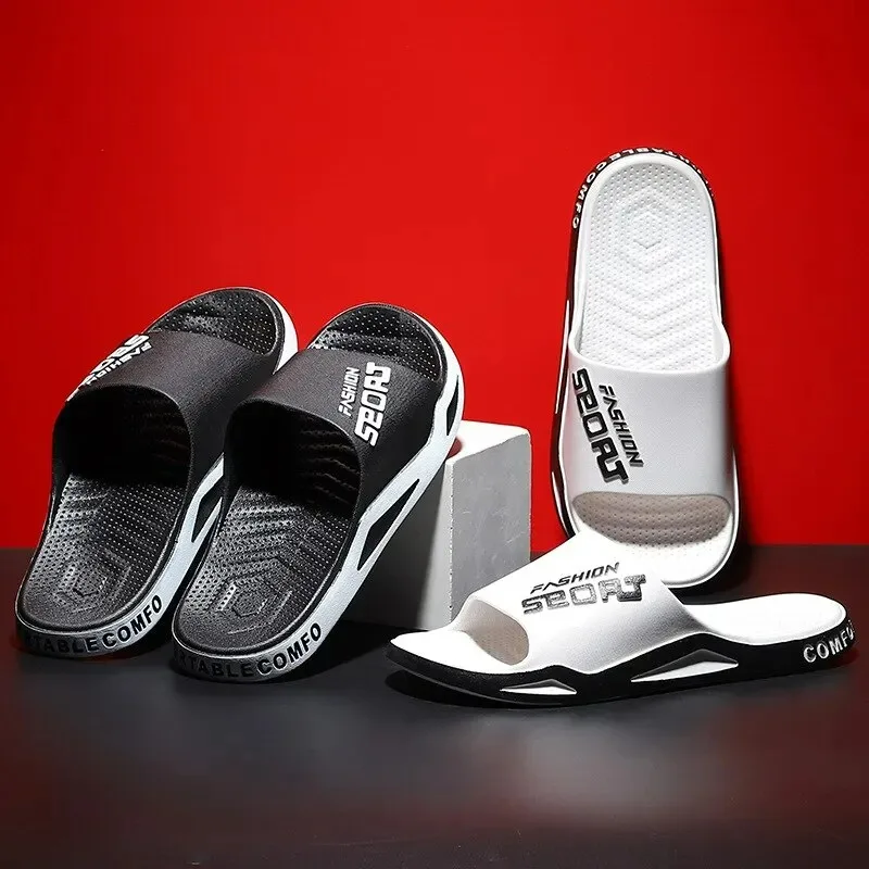 Soft Slippers Summer Slippers Anti Slip Sandals New Slippers Men Summer Sports Outdoor Non-Slip Couples Home Bathroom Sandals And Slippers Women Ciabatte Uomo Flip Flop