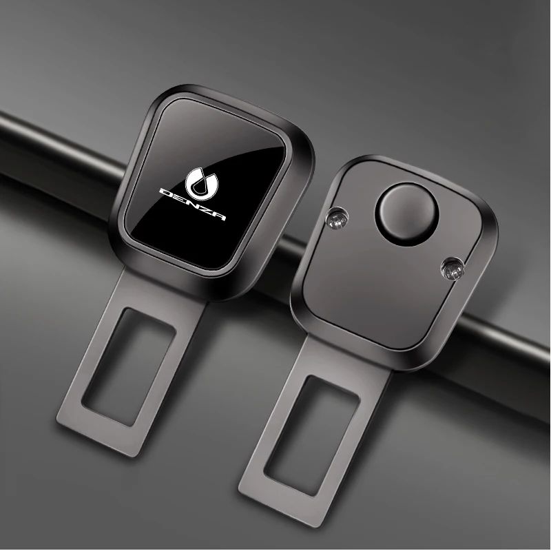 덴자 D9 D5 D6 등용 아연 합금 자동차 안전벨트 연장 클립, 빠른 해제 안전 버클, 편안함 제공