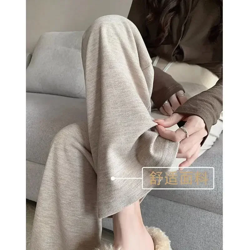 Maternity Pants Spring and Autumn Thin Section Low-waisted Wide-legged Pants Spring and Autumn New Casual Fall Pants