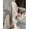 Maternity Pants Spring and Autumn Thin Section Low-waisted Wide-legged Pants Spring and Autumn New Casual Fall Pants 3