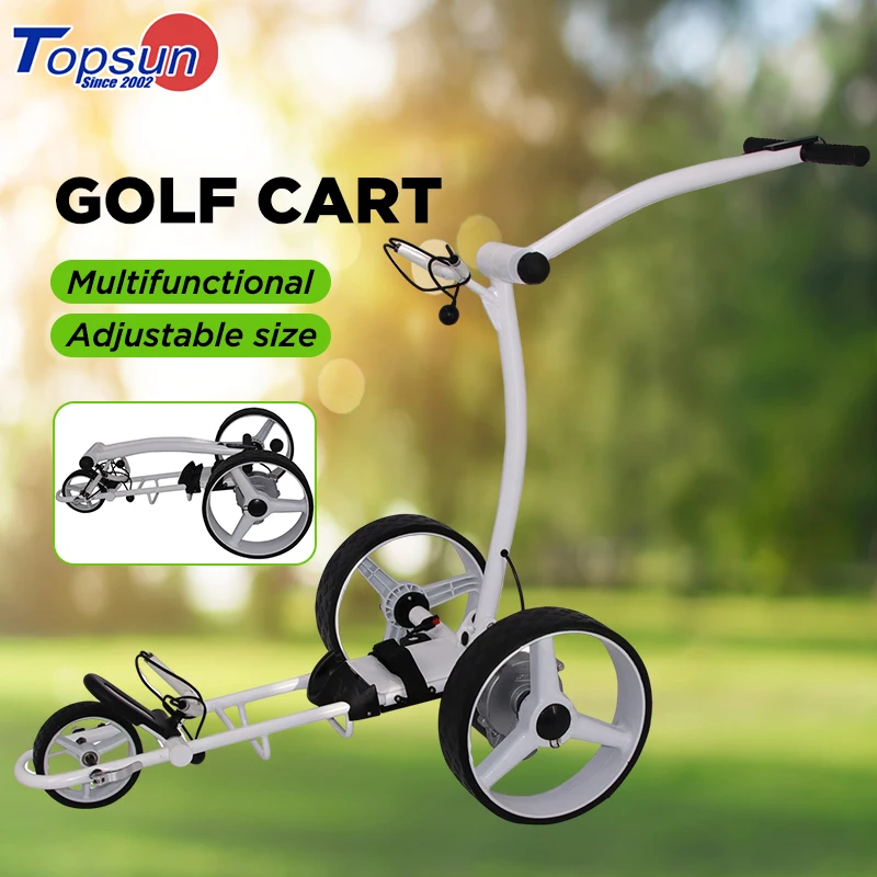 

Easy Fold Golf trolley Cart with 3 Wheel