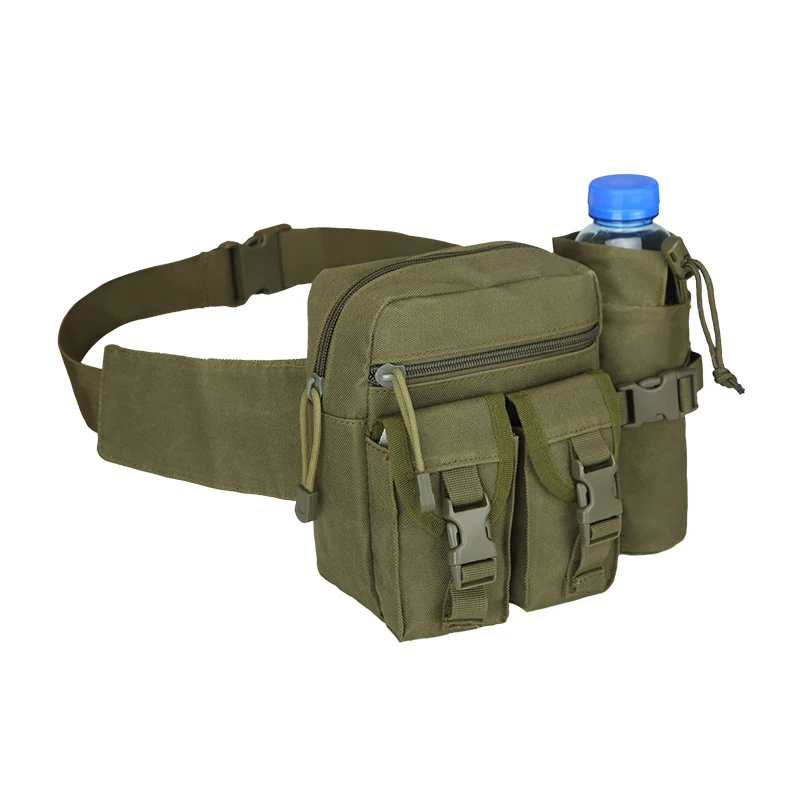 Riñonera militar de nailon para deportes al aire libre para hombre, bolsa táctica para teléfono, caza, escalada, Camping, senderismo