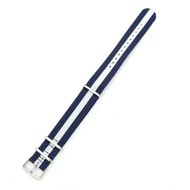 Universal Canvas Nylon NATO Watch Strap - 18mm, 20mm, 22mm