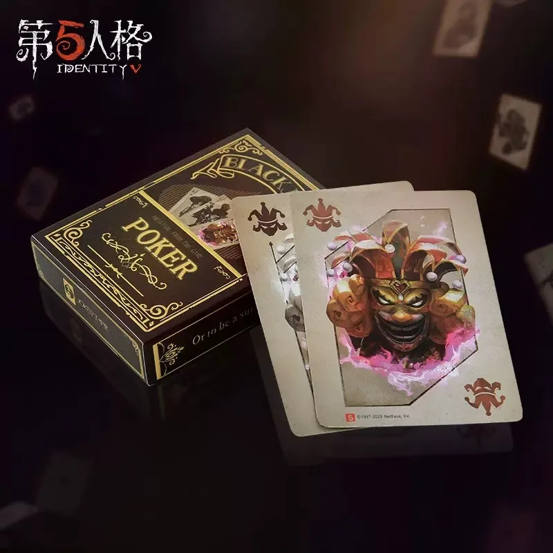 

Game Identity V Peripheral Playing Cards Toys Cartoon Poker Fans Children's Collectible Gift Toy Game Accessories Toy