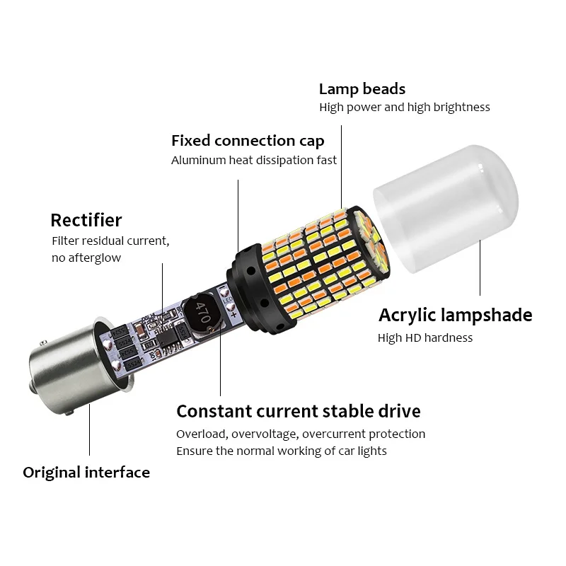  ÷ ڵ DRL  õ ڵ   ġ, T20 LED 7443, W21/5W  1157, BAY15D P21/5W LED T25 3157 P27/7W