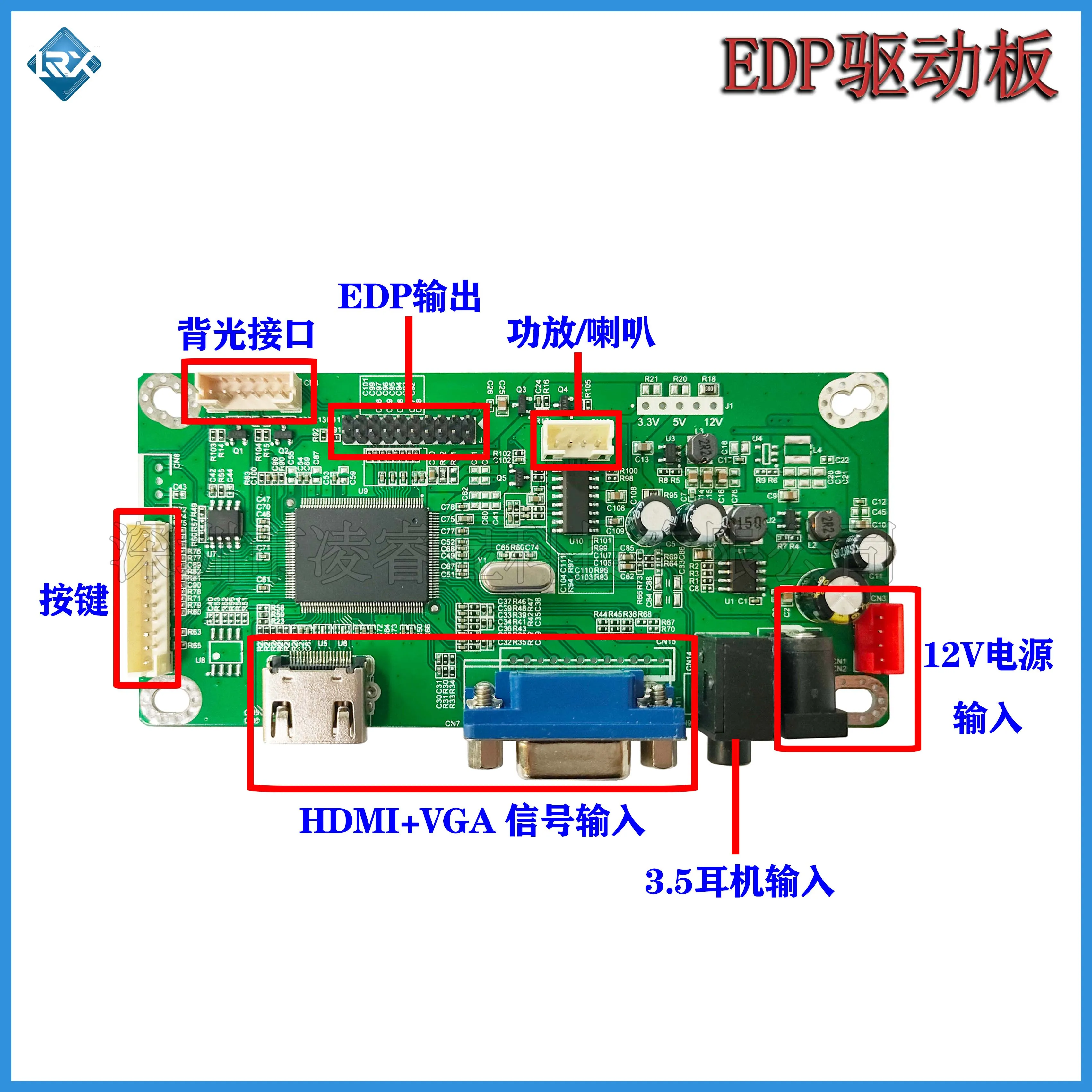 VGA LCD LED Controller 30Pin EDP Kit DIY Für LM215WF3(SD)(D1)/SDD2/SDD3 SDD4 MAC A1418 1920X1080 HDMI Monitor Panel Display