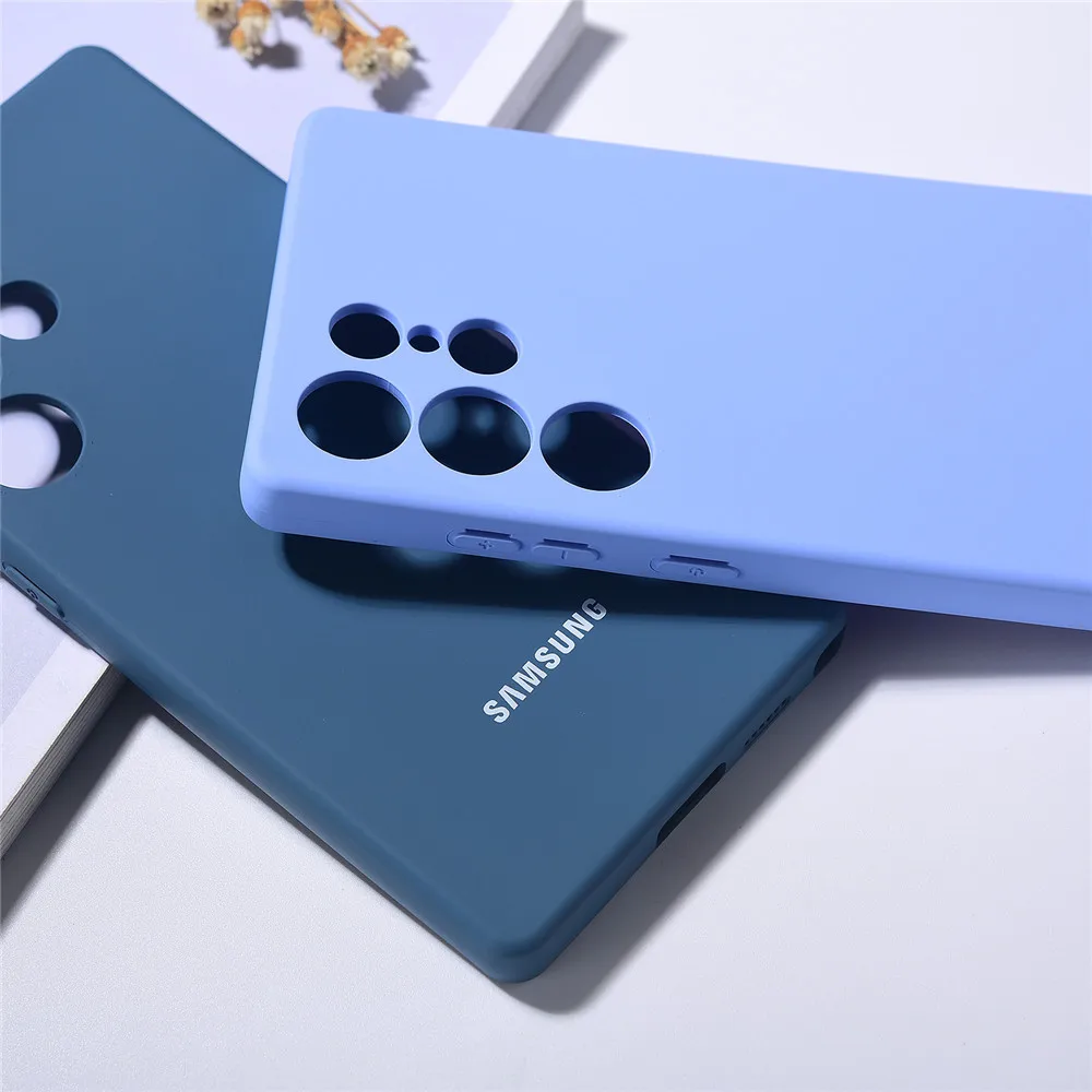 Original Liquid Silicone Soft Thin Cover - Premium TPU Camera Protection Back Shell