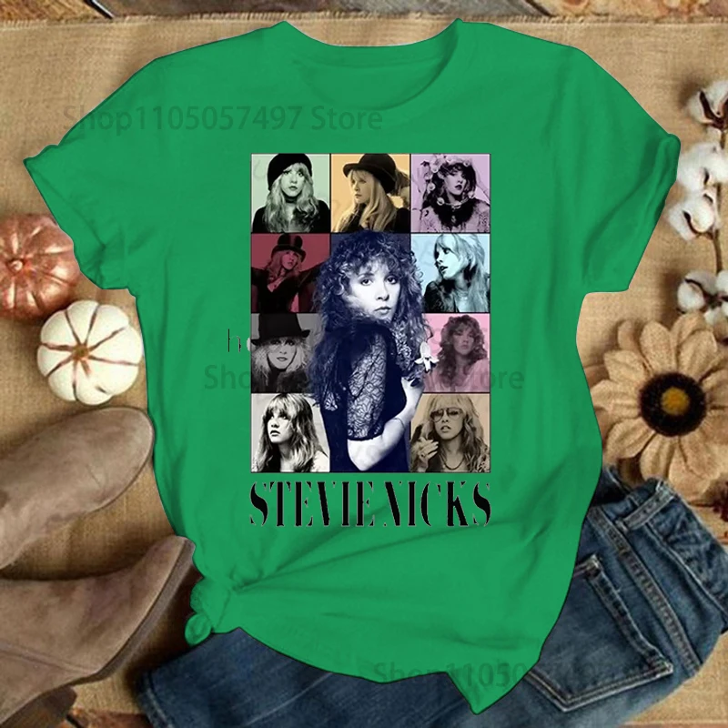 Don't Be A Lady Be A Legend Stevie Nicks Baumwoll-T-Shirt Stevi Shirt Fan-Geschenke Stilvoller Vintage-Druck Unisex Hochwertiges T-Shirt – Detail 4