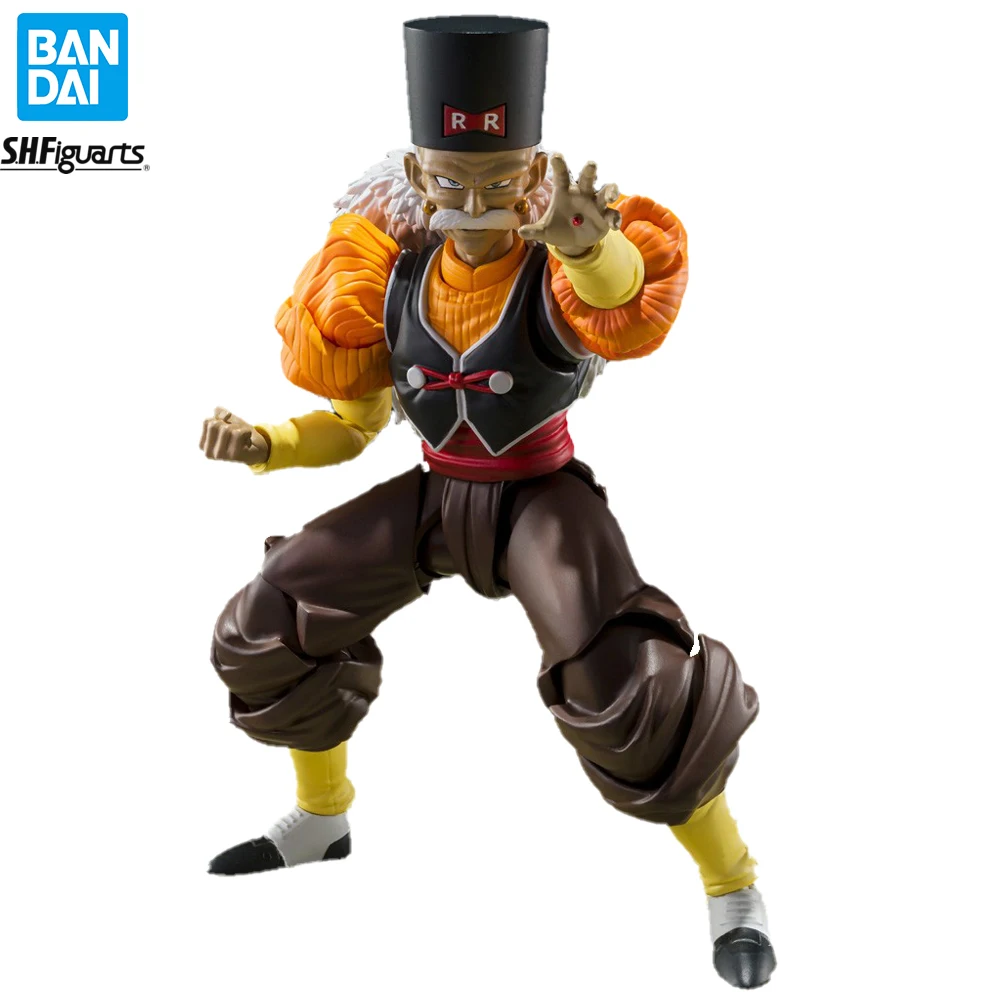 

Оригинальная Bandai S.H. Фигуртс Драконий жемчуг Z Android 20 эксклюзивная аниме экшн-фигурка 13 см Коллекционная модель кулон подарок игрушки