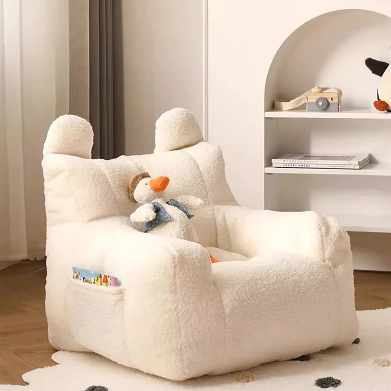 

Reclining Nordic Bean Bag Sofas Modern Sitting Living Room Floor Bean Bag Sofas Single Reading Relleno Para Puffs Decorations