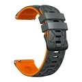 Carbon gray orange