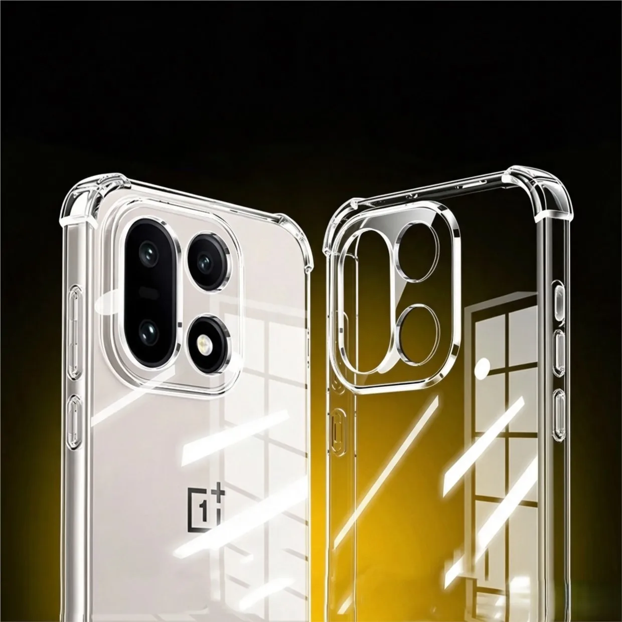 Ultra-Thin Transparent Shockproof Phone Case - Clear Protective Shell
