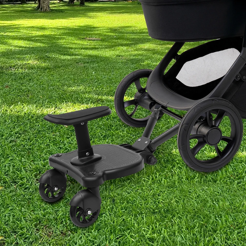 Durable Children Stroller Pedal Adapter with Seat