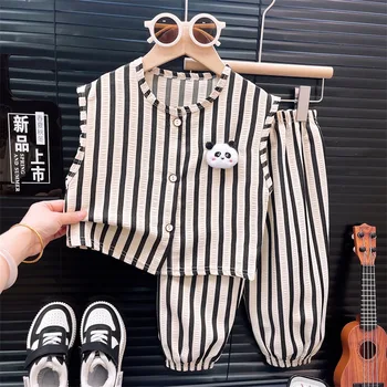 Set di Abbigliamento per Bambini: Canottiere e Pantaloncini, Completo per Neonati