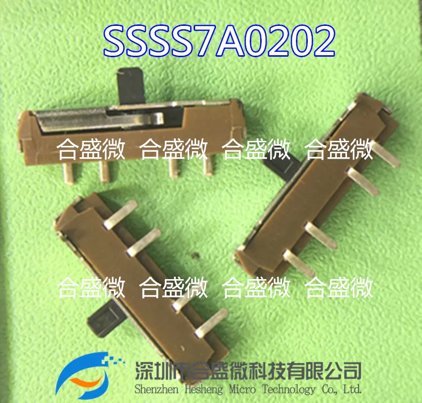 

Japan Alps Toggle Switch Ssss7a0202 Reset Switch 4 Feet 3 Gear Slide Switch