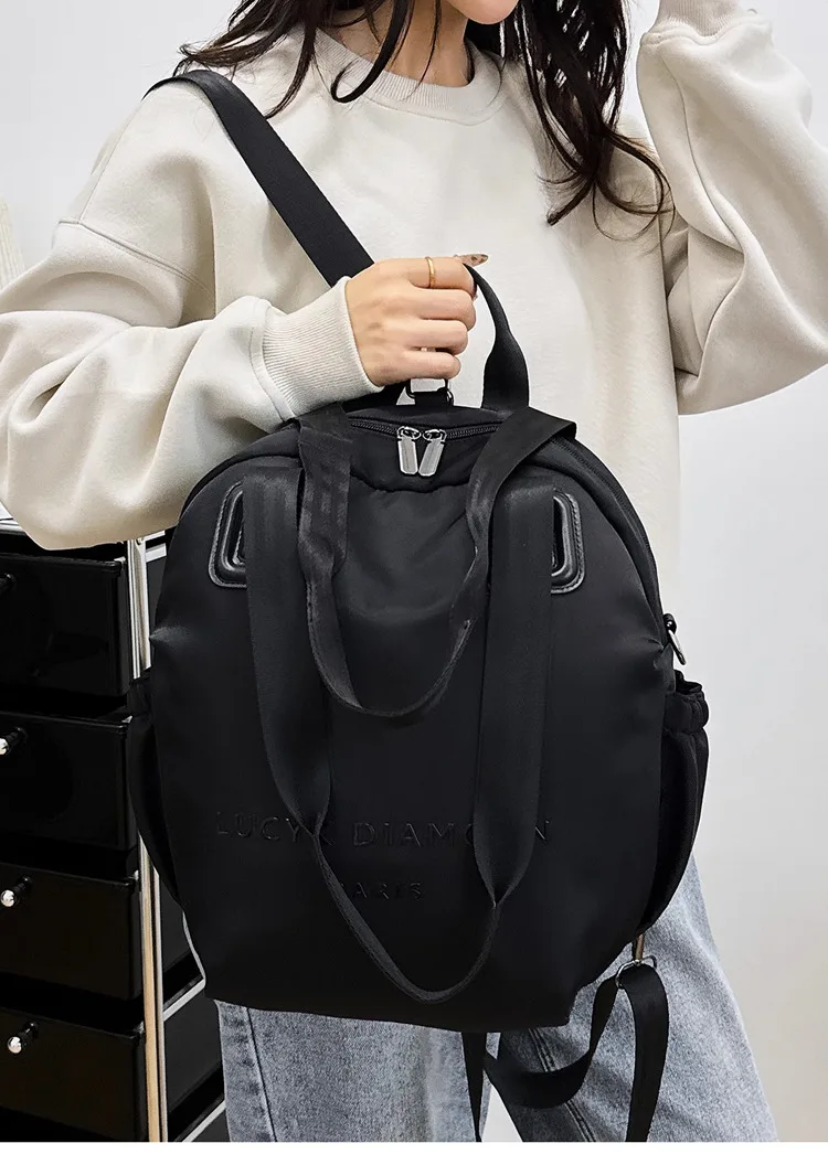 GMY Women's Large Capacity Backpack - Multi-purpose Stylish Minimalist Shoulder Bag, Ideal for Daily Use, Travel & Work