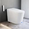 Smart Toilet, Wider Bidet with Heated Seat, Warm Water, Foot Sensor Auto Flushing, Modern Japanese Toilet for Bathroom 1
