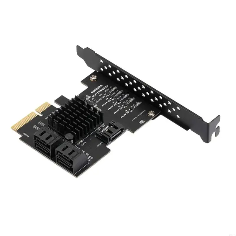 5 Port PCIE 4X Expansion Card Supporting AHCI Boot PCIExpress