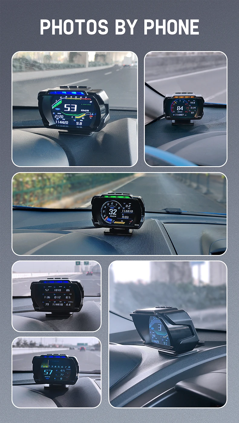 2024 ֽ ڵ HUD  ÷, ̽ , ٱ ӵ, º ǻ,  з, RPM 