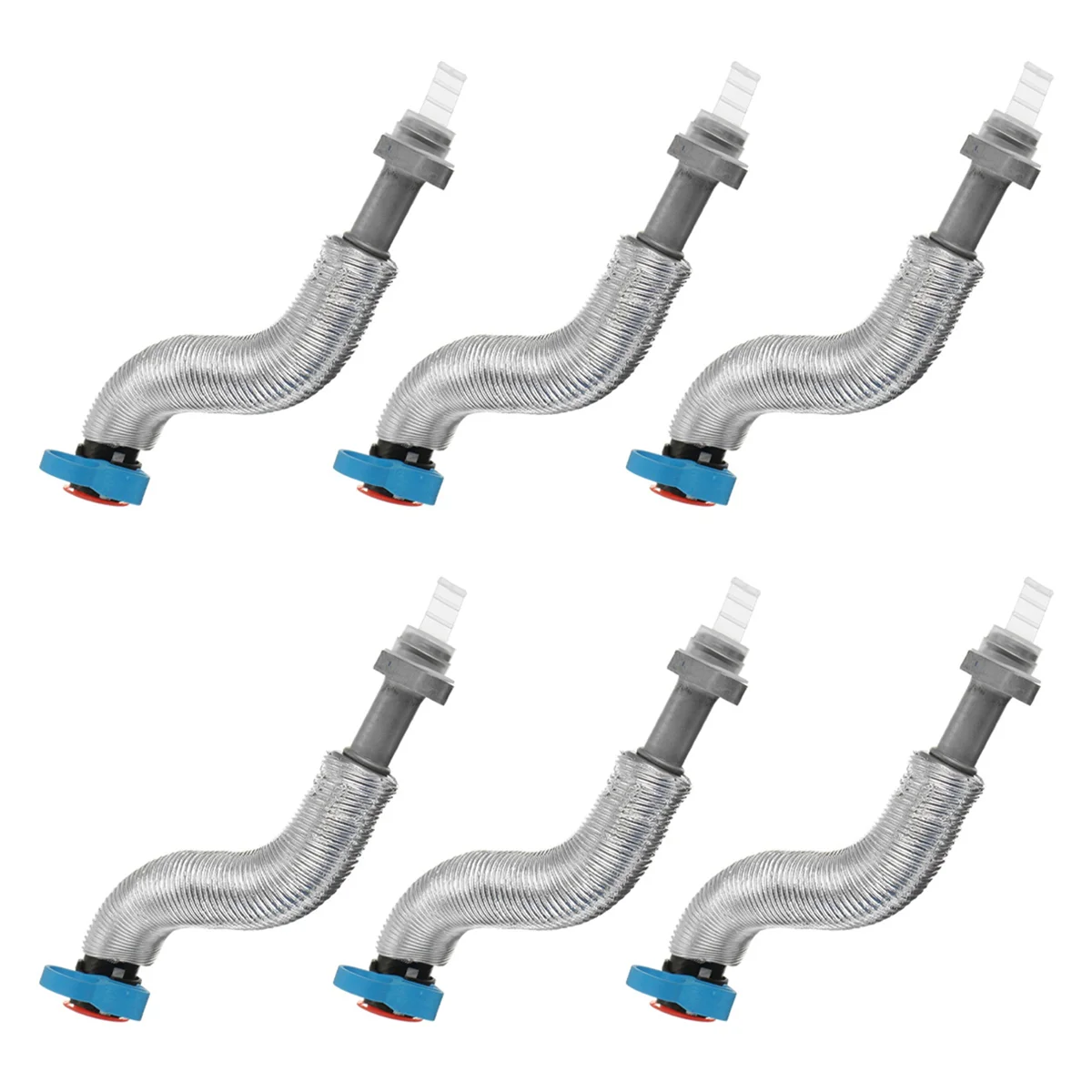 

6X 037979 V861706980 Car Turbo Charger Oil Return Hose for Peugeot 308 308CC 3008 408 4008 508 5008 Citroen C3 C4 C5 DS5