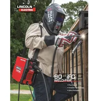 90i FC Wire Feed Weld-PAK Welder, 120V Welding Machine, Portable w/Shoulder Strap, Protective Metal Case, Best 2