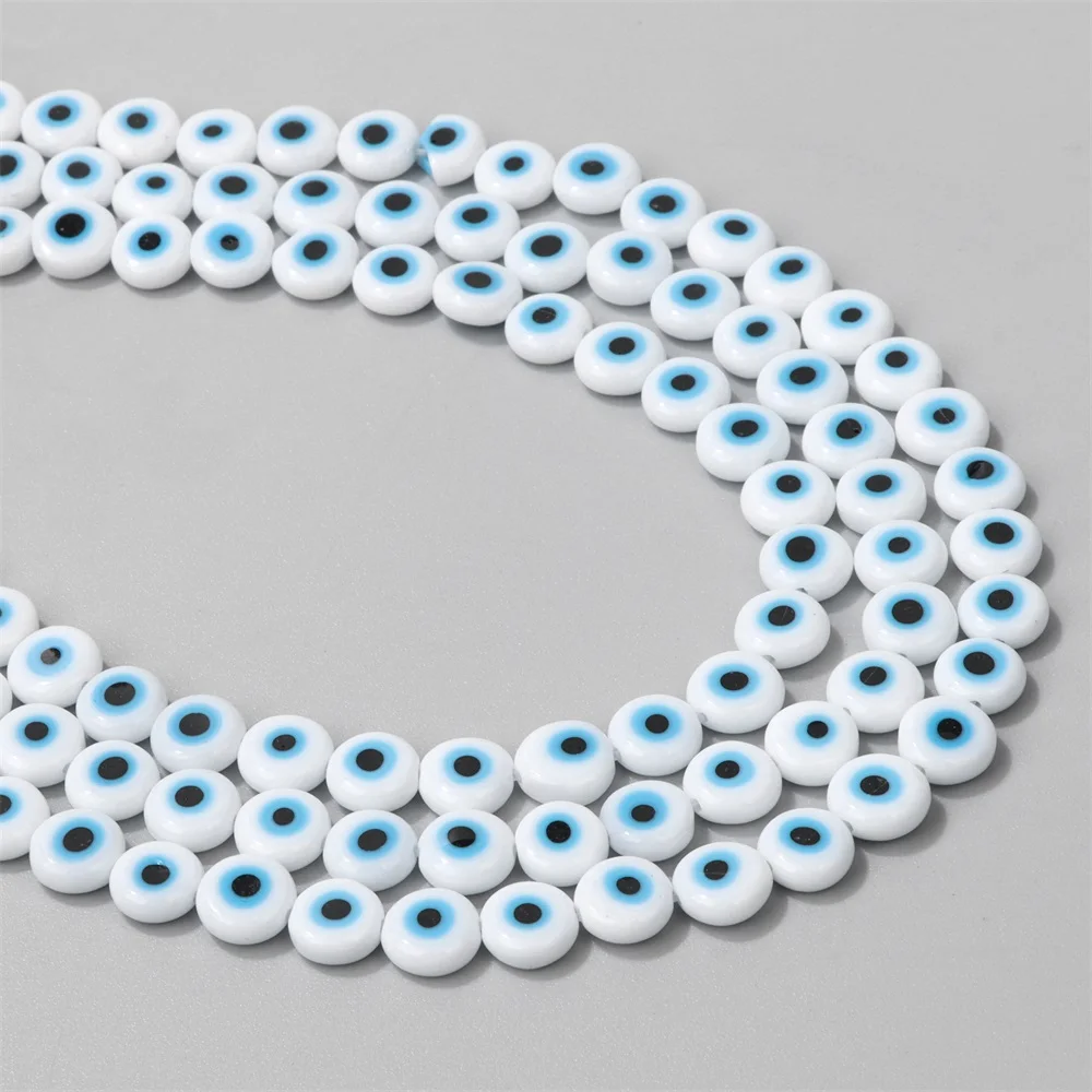 LadayPoa Lot De 100 Perles En Verre Pour La Fabrication De