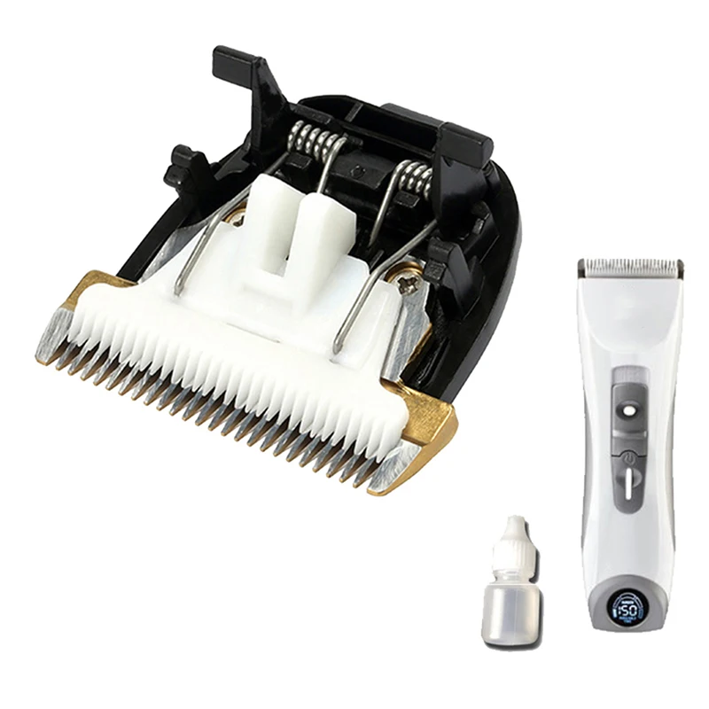 Ceramic Blade Knife Cutter Head Codos CP-9600 Replacement Blade Codos CP6800 9600 Pet Trimmer Spare Parts pet clipper dog hair trimmer pet hair trimmer dog clipper clipper replacement parts