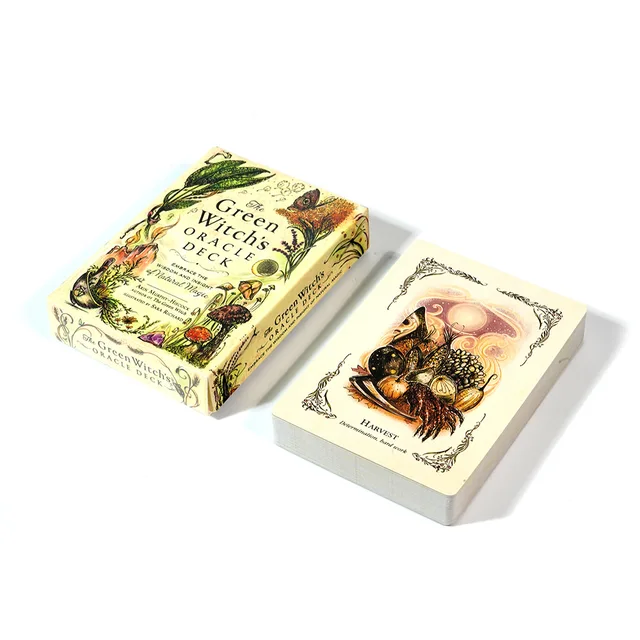 The Green Witch's Oracle Deck English 50 cards. 4