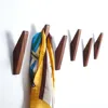 1/4pcs Natural Wood Wall Hooks Decorative Key Hook Clothes Hat Scarf Handbag Hanger Hook Kitchen Bathroom Organizer Decor Hook 2