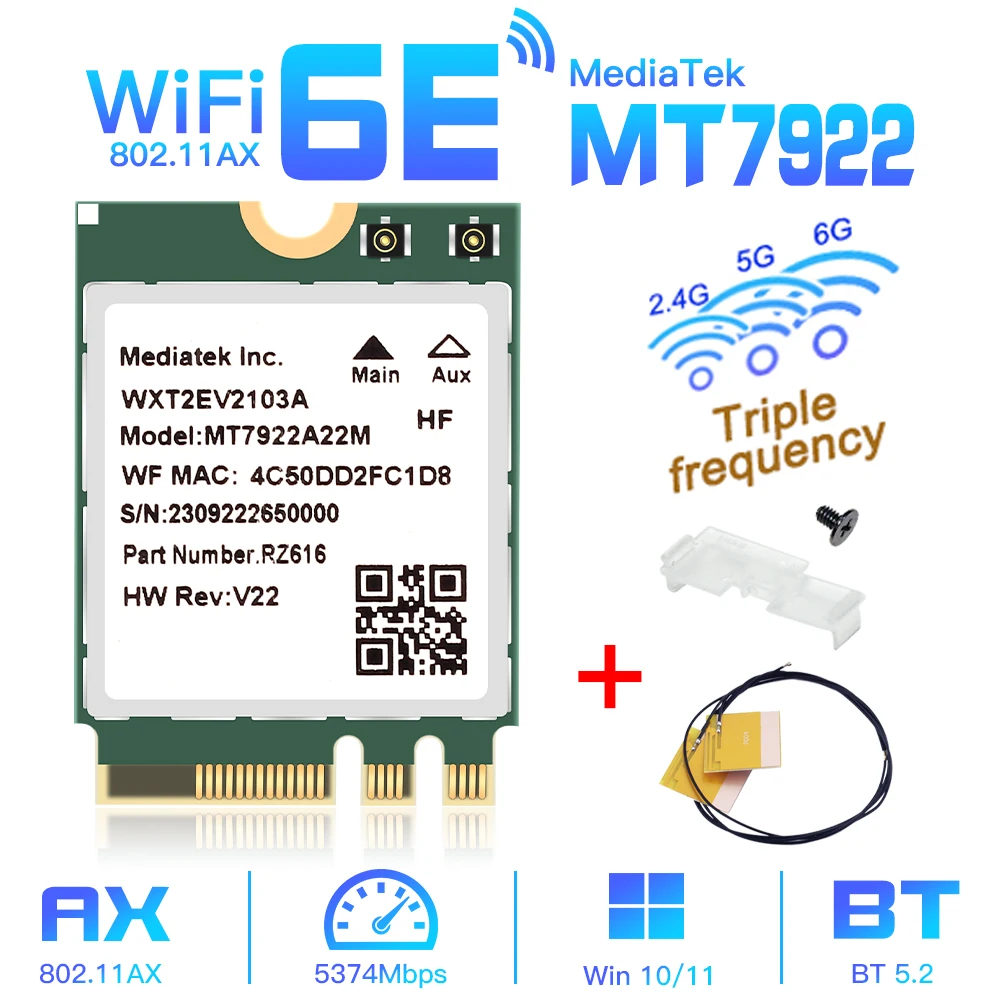 Mediatek wi fi 6e mt7922. Mediatek wi fi 6e mt7922