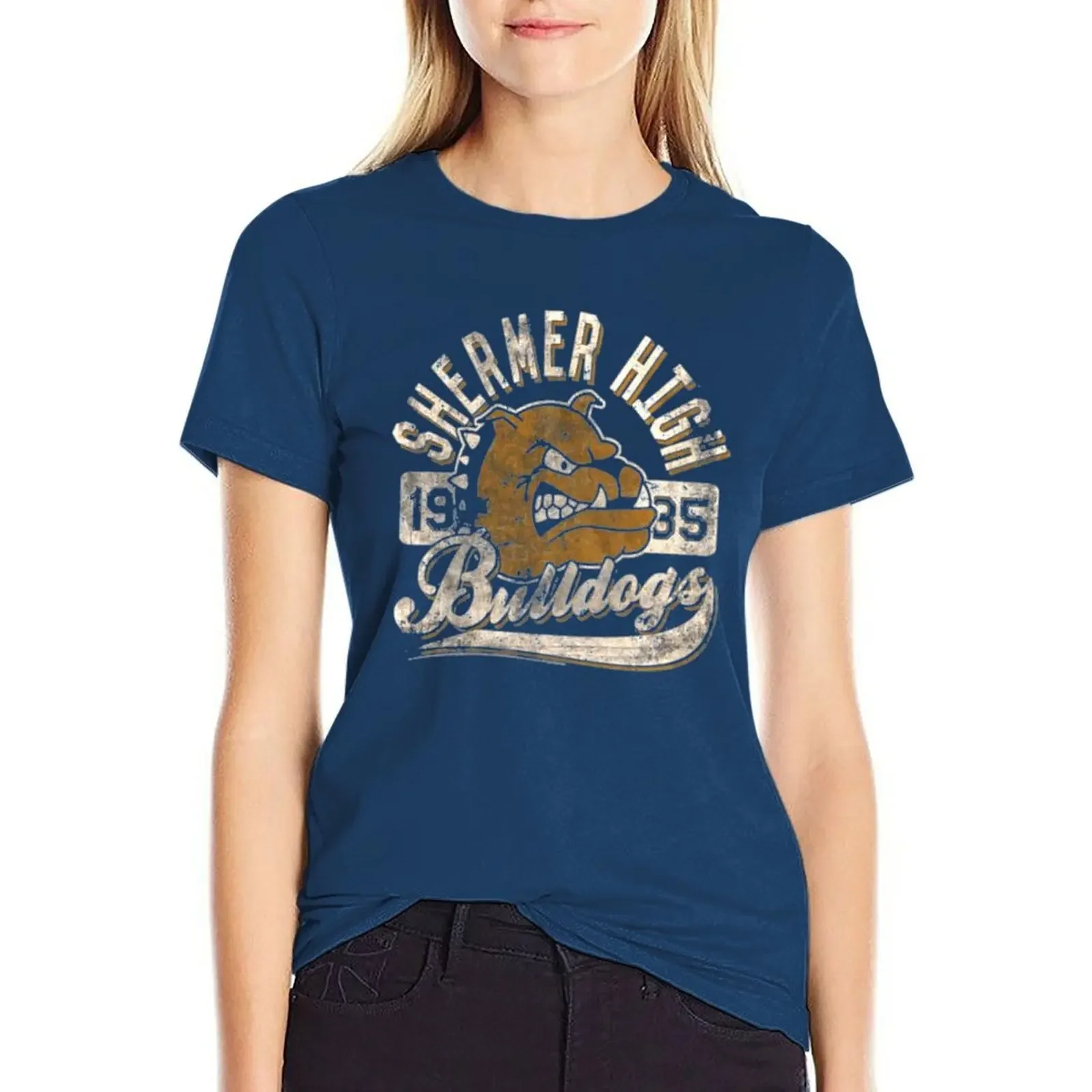 

The Breakfast Club - Shermer High T-shirt summer tops summer top plain t shirts for Women